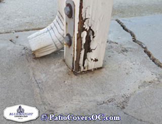 Termites and Dry Rot Mission Viejo with Blue Knight Termite Control and Construction, Termite Damaged wood